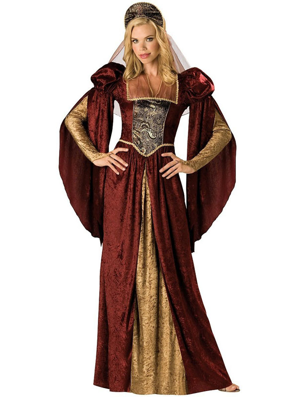 Maid Marion Medieval Fancy Dress Ladies Robin Hood Maiden Adult ...